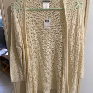 Woven Sweater/Cardigan